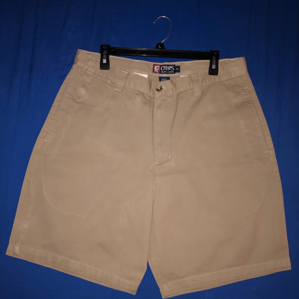 Chaps Above The Knee Khaki Shorts